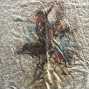 Bull rider graphic tee